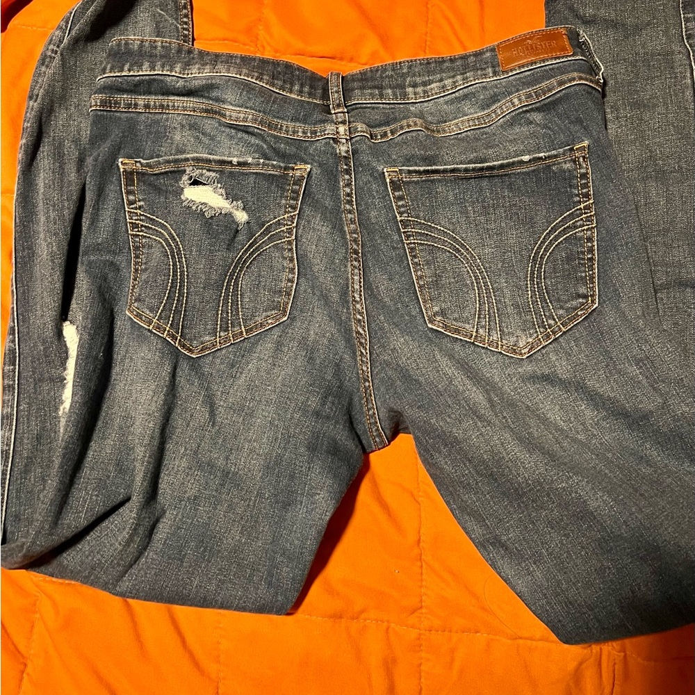 Hollister high rise skinny jeans